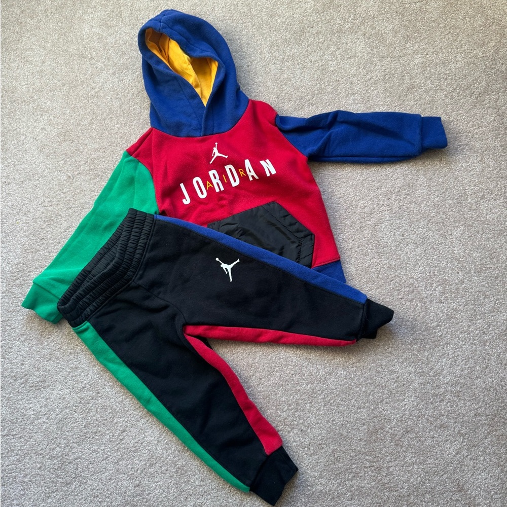 Air Jordan Multi-Color Toddler Set Size 2T
